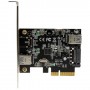 StarTech.com Scheda USB 3.1 a 2-porte (10Gbps) - USB-A, 1x esterna, 1x interna - PCIe (PEXUSB311EI)