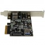 StarTech.com Scheda USB 3.1 a 2-porte (10Gbps) - USB-A, 1x esterna, 1x interna - PCIe (PEXUSB311EI)