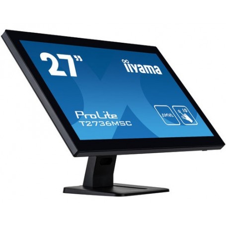 iiyama ProLite T2736MSC-B1 monitor touch screen 68,6 cm (27") 1920 x 1080 Pixel Multi-touch Nero (T2736MSC-B1)