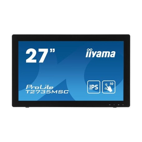 iiyama ProLite T2735MSC-B3 monitor touch screen 68,6 cm (27") 1920 x 1080 Pixel Multi-touch Nero (T2735MSC-B3)