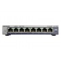 NETGEAR GS108E Gestito Gigabit Ethernet (10/100/1000) Nero (GS108E-300PES)