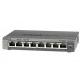 NETGEAR GS108E Gestito Gigabit Ethernet (10/100/1000) Nero (GS108E-300PES)