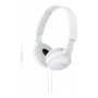 Sony MDR-ZX110AP Auricolare Cablato A Padiglione Musica e Chiamate Bianco (MDRZX110APW.CE7)