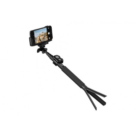 Cygnett GoStick bastone per selfie Universale Nero (CY1735UNSES)