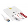 Hamlet HUSCR30 lettore di card readers Interno USB 3.2 Gen 1 (3.1 Gen 1) Bianco (HUSCR30)