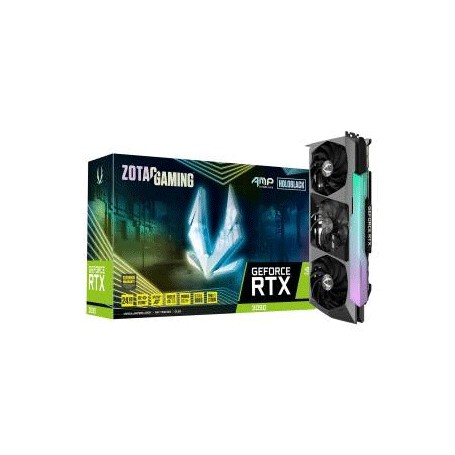 Zotac GAMING GeForce RTX 3090 AMP Extreme Holo NVIDIA 24 GB GDDR6X (ZT-A30900B-10P) (ZT-A30900B-10P_PROMO)