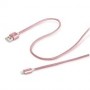 Celly USBLIGHTTEXRG cavo Lightning Rosa (USBLIGHTTEXRG)