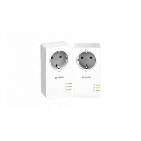 D-Link DHP-P601AV/E adattatore di rete PowerLine 1000 Mbit/s Collegamento ethernet LAN Bianco 2 pz (DHP-P601AV)