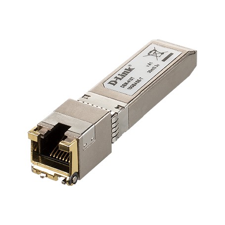 D-Link DEM-410T modulo del ricetrasmettitore di rete Rame 10000 Mbit/s SFP+ (DEM-410T)