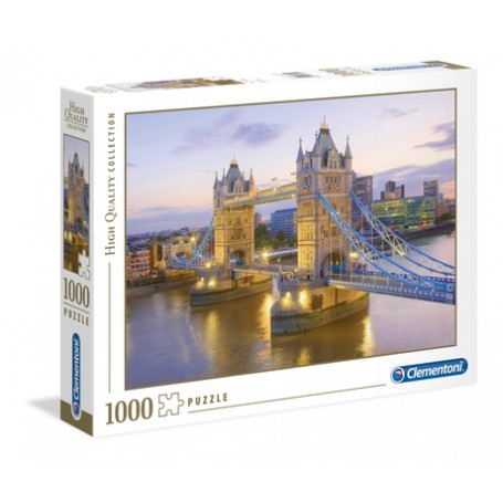 Clementoni Tower Bridge Puzzle di contorno 1000 pz (39022B)