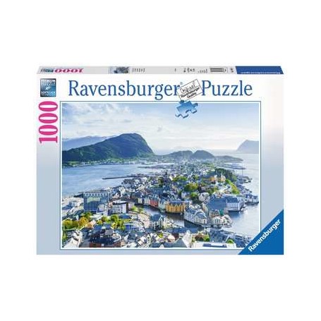 Ravensburger Vista Su Ålesund Puzzle 1000 pezzi (19844)
