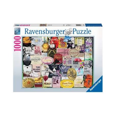 Ravensburger Wine Labels Puzzle 1000 pz (16811)