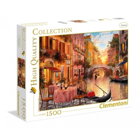 Clementoni Venezia Puzzle di contorno 1500 pz (31668)