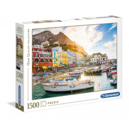 Clementoni Capri Puzzle di contorno 1500 pz (31678)