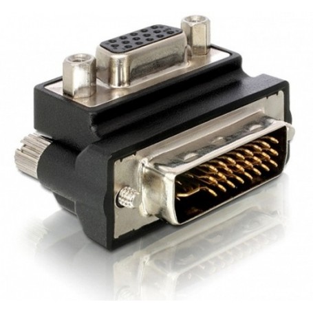 DeLOCK VGA Adapter DVI-I 15-pin FM VGA Nero (65172)