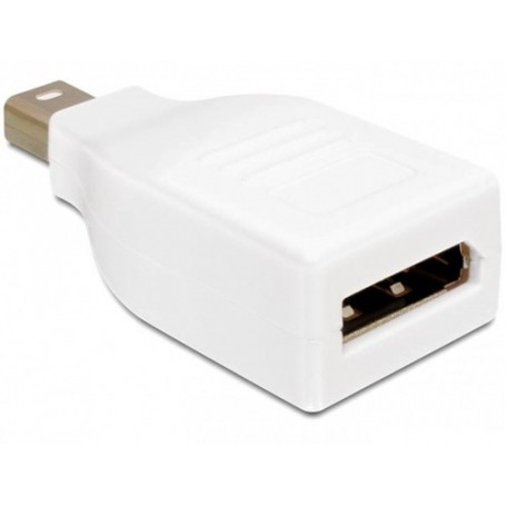 DeLOCK DisplayPort Mini M/FM DP Mini M DP FM Bianco (65239)