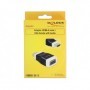 DeLOCK 65586 adattatore per inversione del genere dei cavi HDMI-A VGA Nero, Bianco (65586)