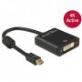 DeLOCK 62603 cavo e adattatore video 0,2 m mini Displayport 1.2 DVI-I 24+5 Nero (62603)
