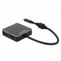 DeLOCK 64042 hub di interfaccia USB 3.2 Gen 1 (3.1 Gen 1) Type-A 5000 Mbit/s Nero (64042)