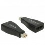 DeLOCK 65864 adattatore per inversione del genere dei cavi Displayport HDMI-A Nero (65864)