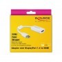 DeLOCK 63935 cavo e adattatore video 0,1 m Mini DisplayPort HDMI Bianco (63935)
