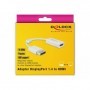 DeLOCK 63936 cavo e adattatore video 0,1 m DisplayPort HDMI Bianco (63936)