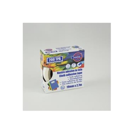 EUROCEL 016014194 nastro adesivo da cancelleria 2,7 m Tessuto Bianco 16 pz (016014194A)
