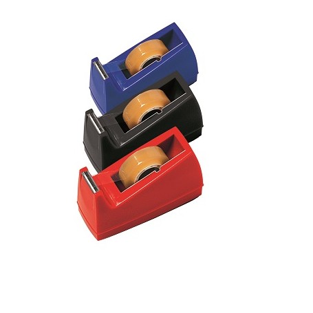 Lebez 72 dispenser nastro adesivo Nero, Blu, Rosso (72)