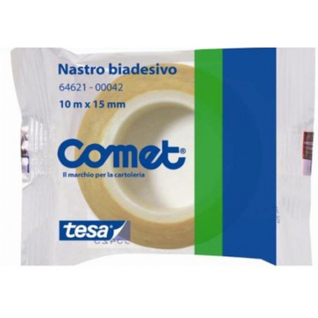 Comet 64621-00042-01 nastro adesivo da cancelleria 10 m Trasparente 10 pz (64621-00042-01)