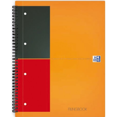 Oxford Activebook quaderno per scrivere A4 80 fogli Arancione (100102994S)