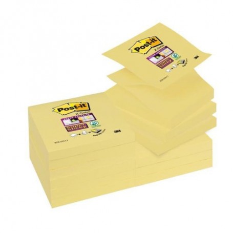 Post-It 330-12SS-CY pouch autoadesiva Rettangolo Giallo 90 fogli (81451)