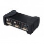 Digitus DVI-Audio-USB, 2-port switch per keyboard-video-mouse (kvm) Nero (DS-12820)