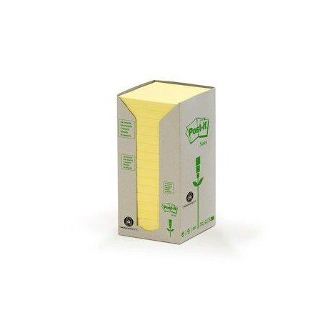 Post-It FT510110347 pouch autoadesiva Quadrato Giallo (91315)