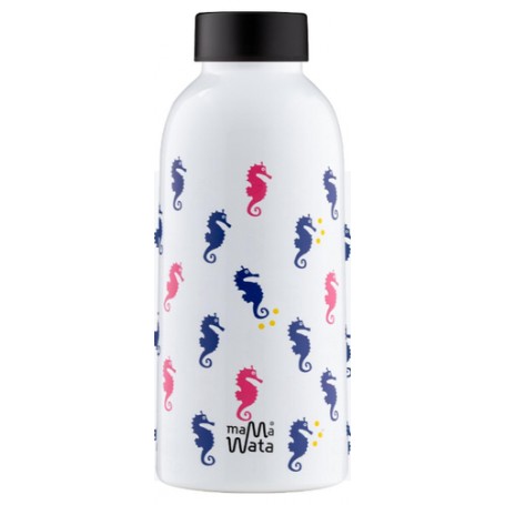 Mama Wata Insulated Uso quotidiano 470 ml Blu, Rosso, Bianco (391S)