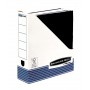 Fellowes 26301 scatola per la conservazione di documenti Carta Blu, Bianco (0026301)