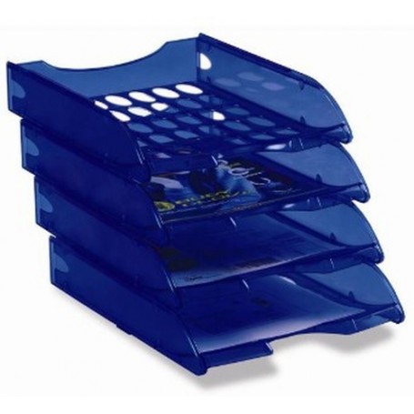 Fellowes E040BLN vassoio da scrivania Plastica Blu (E040BN)