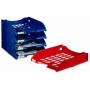Fellowes E040TR vassoio da scrivania Plastica Rosso (E040TR)