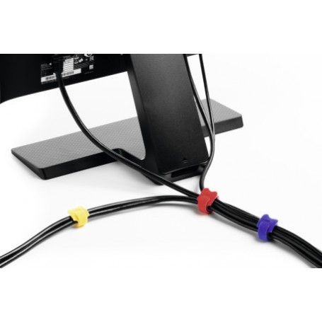 Durable Cavoline Grip Tie fascetta Fascetta con gancio e anello Colori assortiti 5 pz (5036-00)