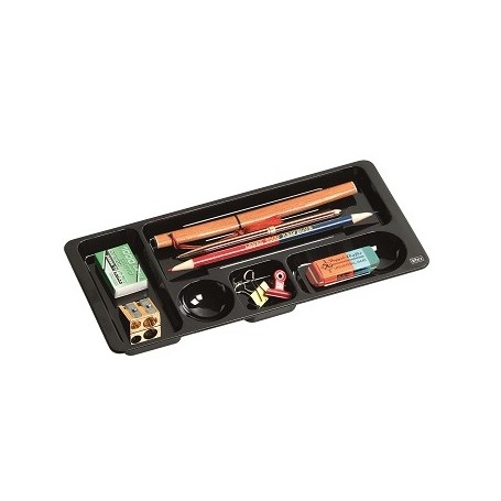 Lebez 3712N organizzatore per cassetto di scrivania Nero (3712N)