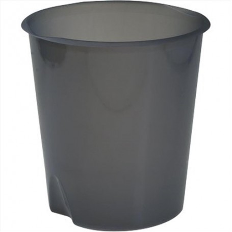 Fellowes E020TGF cestino per rifiuti Rotondo Polipropilene (PP) Grigio (E020TGF)