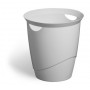 Durable 776010 cestino per rifiuti Rotondo Plastica Grigio (7760-10)