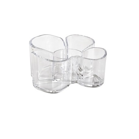 Lebez 80758 vassoio da scrivania Acrilico Trasparente (80758)