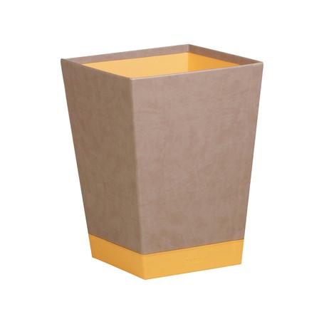 Rhodia Waste Bin Rettangolare Finta pelle Grigio talpa (318824C)