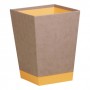 Rhodia Waste Bin Rettangolare Finta pelle Grigio talpa (318824C)