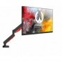 iiyama DSG3001C-R1 supporto da tavolo per Tv a schermo piatto 76,2 cm (30") Morsa Nero, Rosso (DSG3001C-R1)