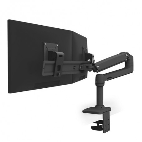 Ergotron LX Series 45-489-224 supporto da tavolo per Tv a schermo piatto 63,5 cm (25") Bullone di ancoraggio Nero (45-489-224)