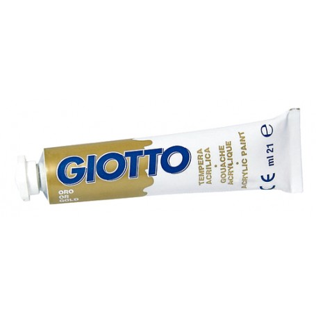 Giotto 357300 colore a tempera 21 ml Tubo Oro (357300)