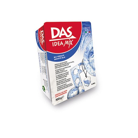 DAS Idea Mix Argilla da modellazione 100 g Blu 1 pz (342003)