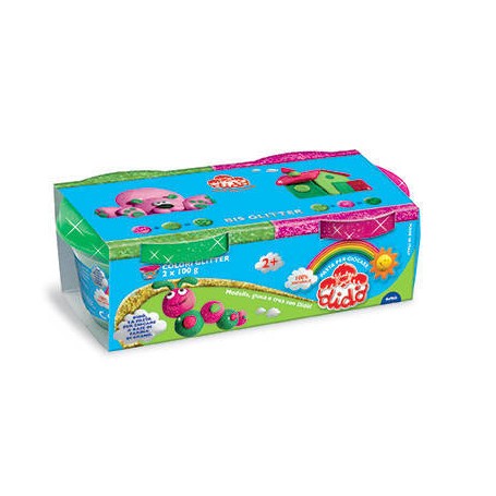 FILA 396702 composto per ceramica e modellazione Pasta modellabile Verde, Magenta (396702)