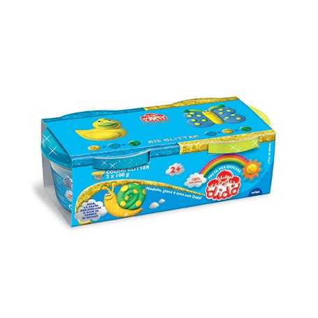 FILA 396701 composto per ceramica e modellazione Pasta modellabile Blu, Giallo (396701)